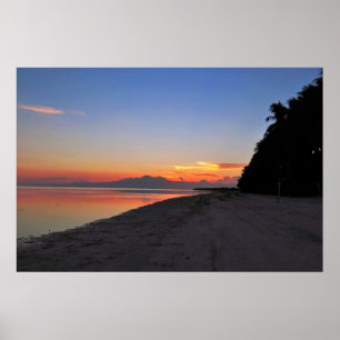 Póster Sunset de Siquijor Beach