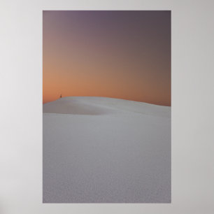 Póster Sunset de White Sands