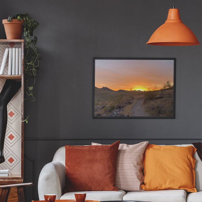 Póster Sunset del desierto del Suroeste de Arizona (Subido por el creador)