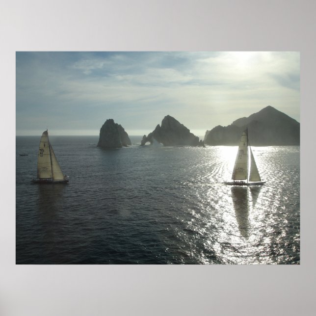 Póster Sunset en Cabo (Frente)