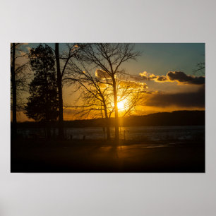 Póster Sunset en Peace Valley Park