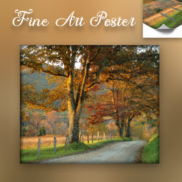 Póster Sunset en Sparks Lane