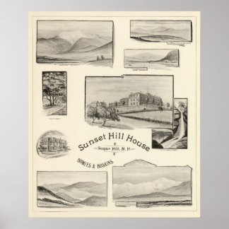 Póster Sunset Hill House, Sugar Hill, NH