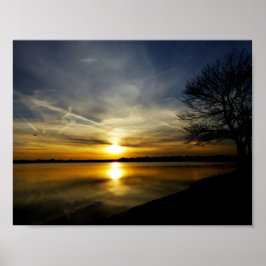 Póster Sunset Like Liquid Gold