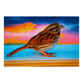 Póster Sunset Melody