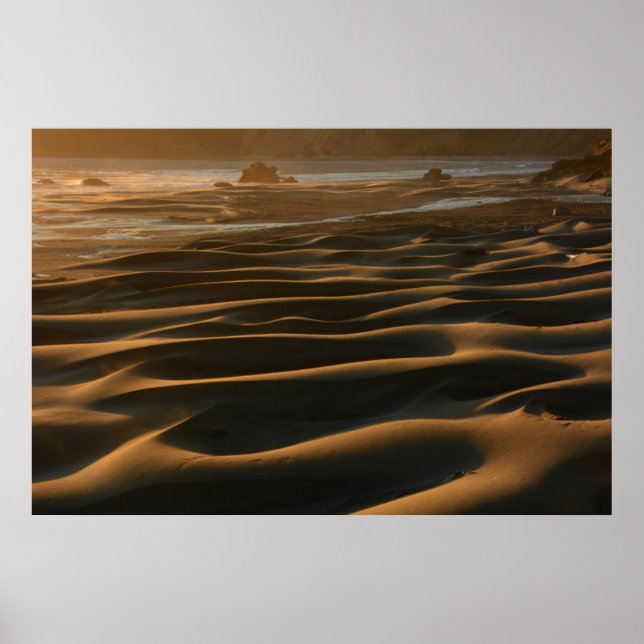 Póster Sunset, Meyers Beach, Oregon, EE.UU. 2 (Frente)