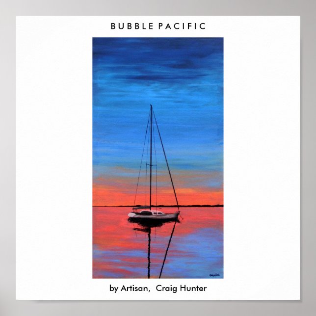 Póster Sunset Mooring (Frente)