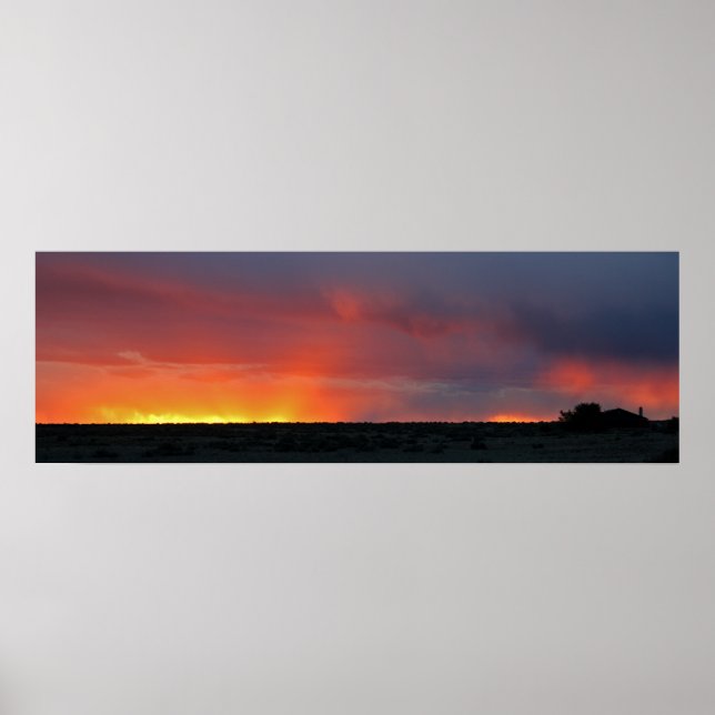 Póster Sunset occidental (Frente)