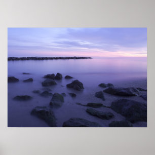 Póster Sunset Ocean Poster