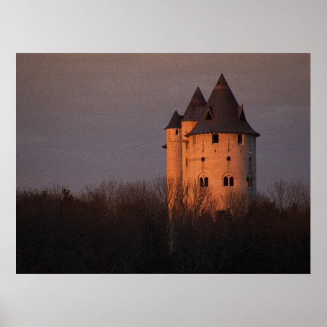 Póster Sunset On Castle Gwynn (Frente)