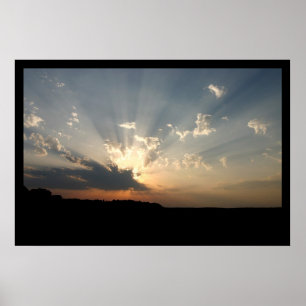 Póster Sunset perfecto