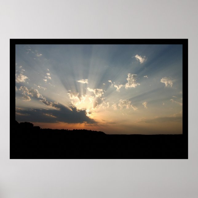 Póster Sunset perfecto (Frente)