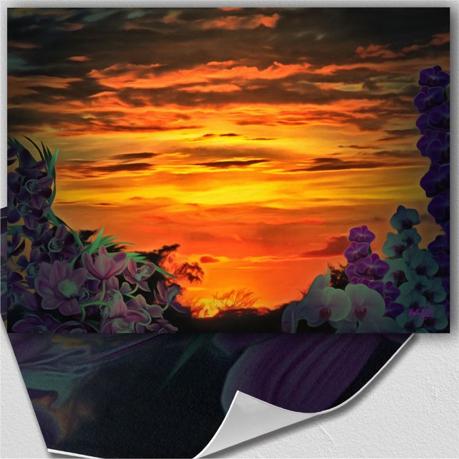 Póster Sunset Plaza Marina 2584 Original Art Print (Subido por el creador)