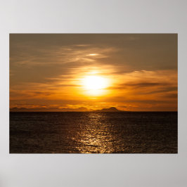 Póster Sunset Seascape photo