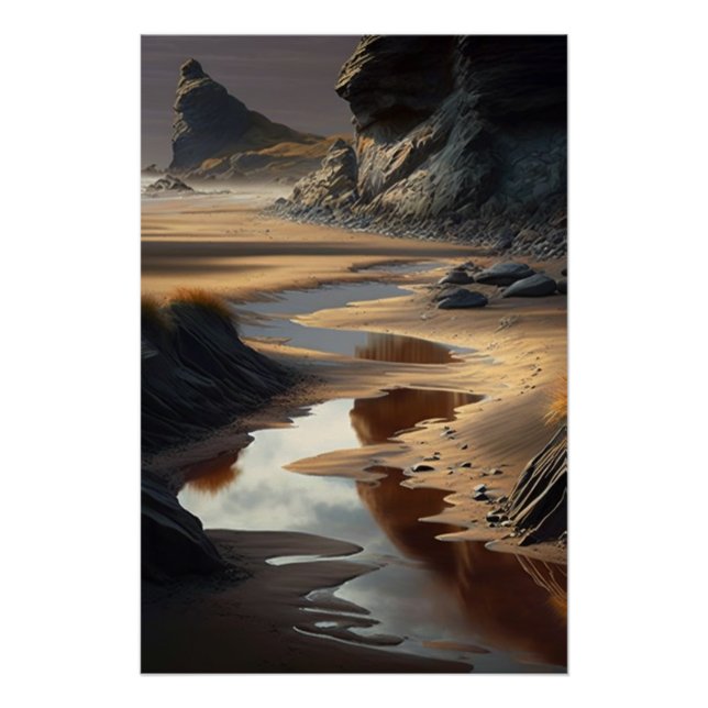 Póster Sunset Shore (Anverso)