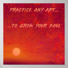 Póster Sunset Soul Poster