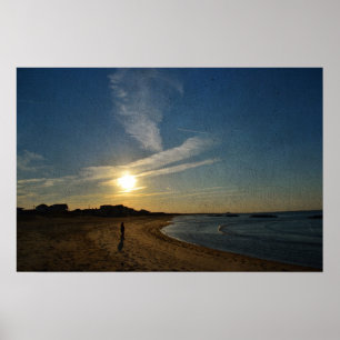 Póster Sunset texturizado por Shirley Taylor