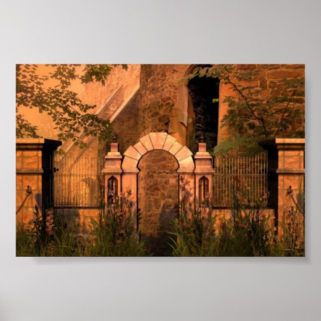 Póster Sunset Toscana (Frente)