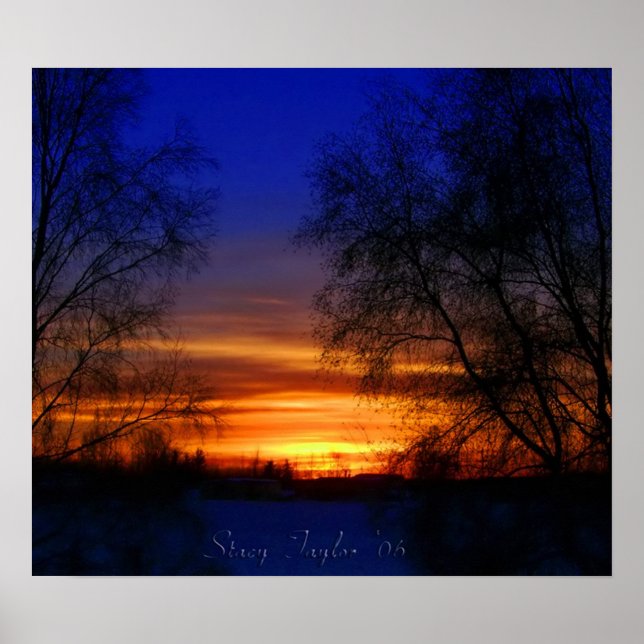 Póster Sunset Valentine (Frente)