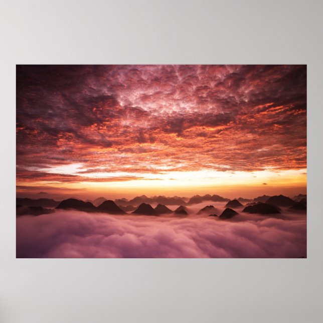 Póster Sunset vietnamita (Frente)