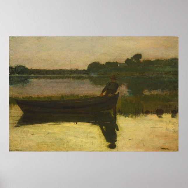 Póster Sunset - Winslow Homer (Frente)
