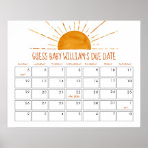 Sunshine Adivina La Fecha De Vencimiento De Baby S