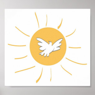 Póster Sunshine and Dove