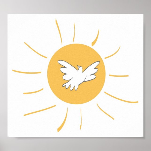Póster Sunshine and Dove (Frente)