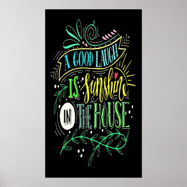 Póster Sunshine and Laughter (Frente)