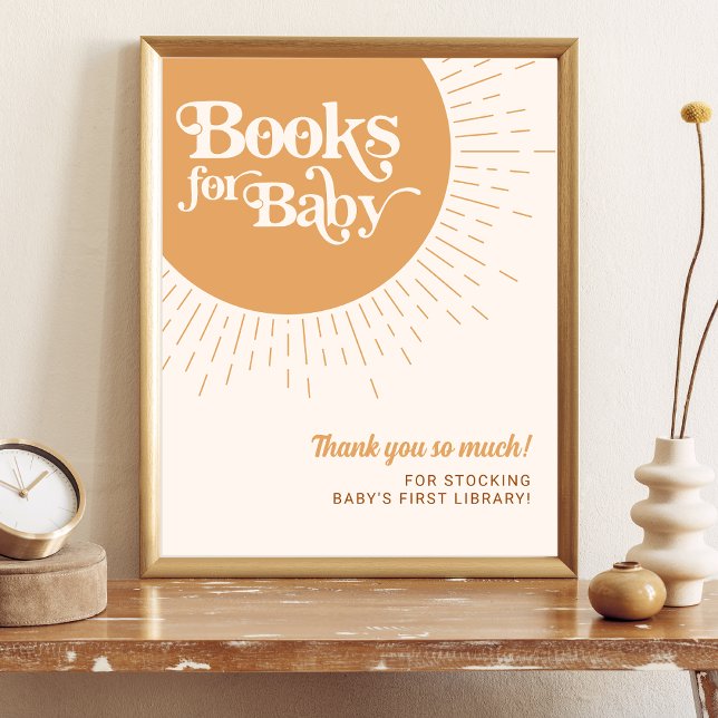 Póster Sunshine Boho Books para el bebé gracias (Subido por el creador)
