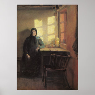 Póster Sunshine en la habitación ciega 1880