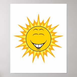 Póster Sunshine Face