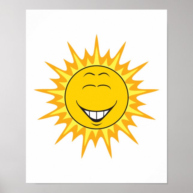 Póster Sunshine Face (Frente)