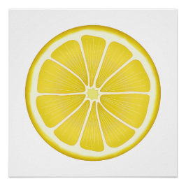 Póster Sunshine Lemon Wall Art