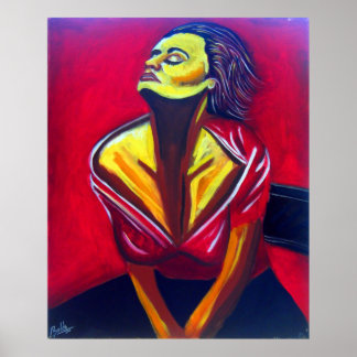 Póster Sunshine rojo