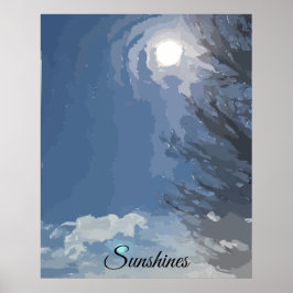 Póster Sunshines Print, Value Poster Paper (Matte)