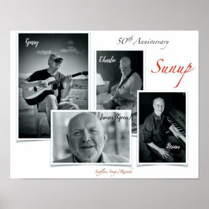 Póster SUNUP 50 Aniversario de la Grabación