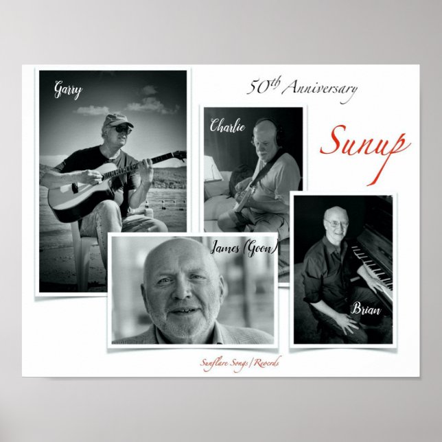 Póster SUNUP 50 Aniversario de la Grabación (Frente)