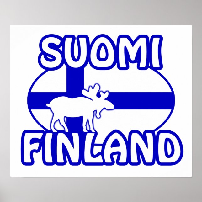 Póster Suomi Finlandia poster (Frente)
