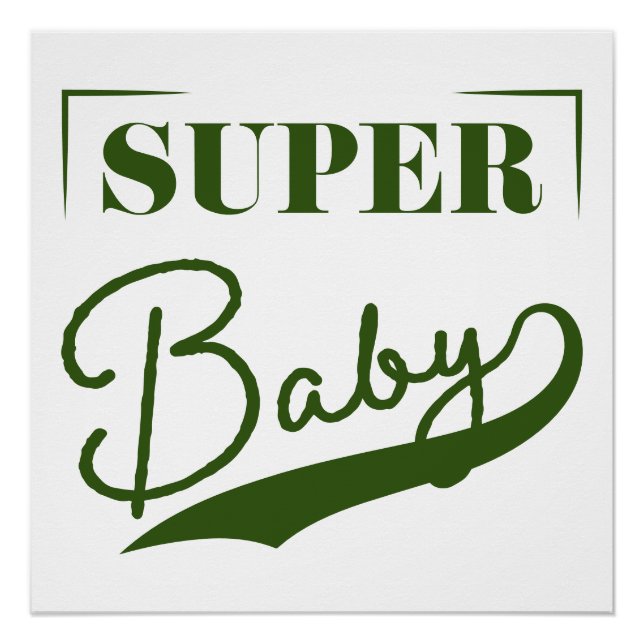 Póster Super Baby (Anverso)