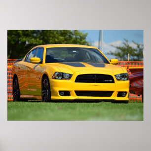 Póster Super Bee de Charger SRT8 2013