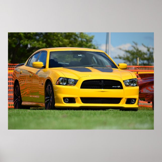Póster Super Bee de Charger SRT8 2013 (Frente)
