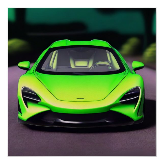 PÓSTER SUPER CAR (Anverso)