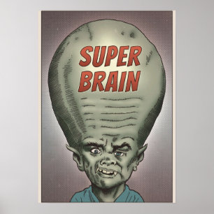 Póster Súper Cerebro