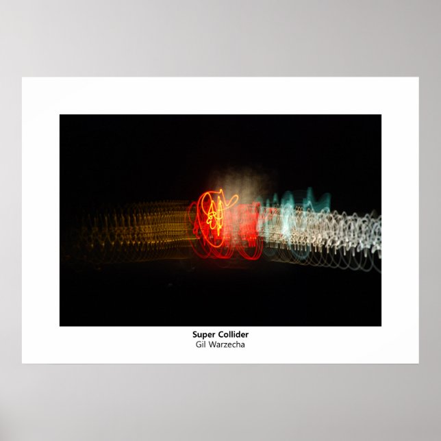 Póster Super Collider (Frente)