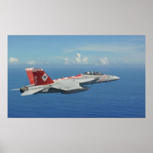 Póster Super Cuerno F/A-18F