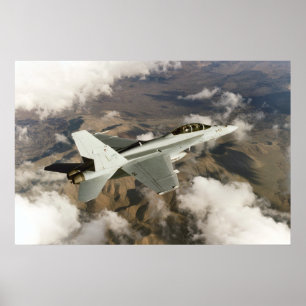Póster Super Cuerno F/A-18F