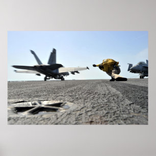 Póster Super Cuerno F/A-18F