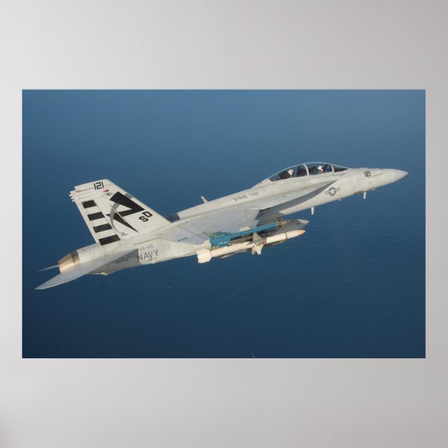 Póster Super Cuerno F/A-18F (Frente)