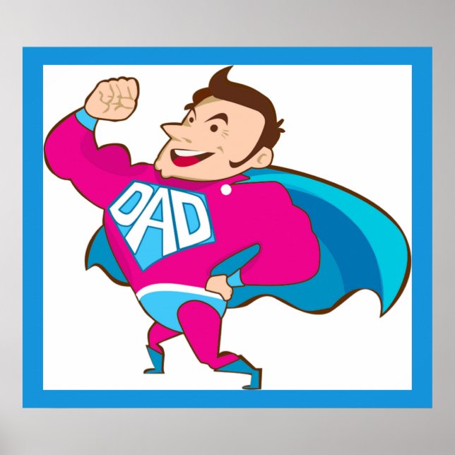 PÓSTER SUPER DAD (Frente)